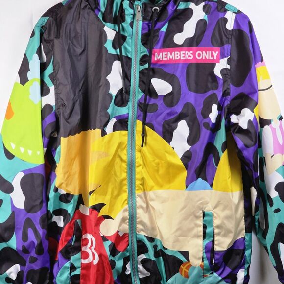 Members Only X Size Small Nickelodeon Windbreaker - Picture 2 of 8